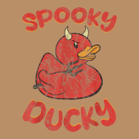 Spooky Devil Rubber Duck Halloween Vintage Hoodie | Teevron