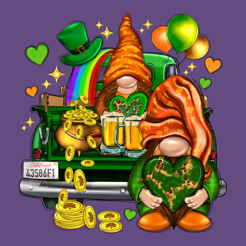 St. Patrick's Day Gnomies With Heart Vintage Hoodie by HowdyJamesFarm | Teevron