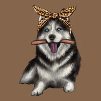 Alaskan Husky With Bandeau Premium Tee | Teevron