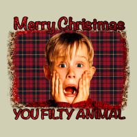 Merry Christmas You Filthy Animal Heavy Core Tee | Teevron