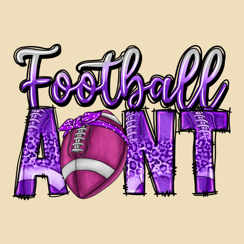 Football Aunt Premium Hoodie by CowhideDigitalArt | Teevron