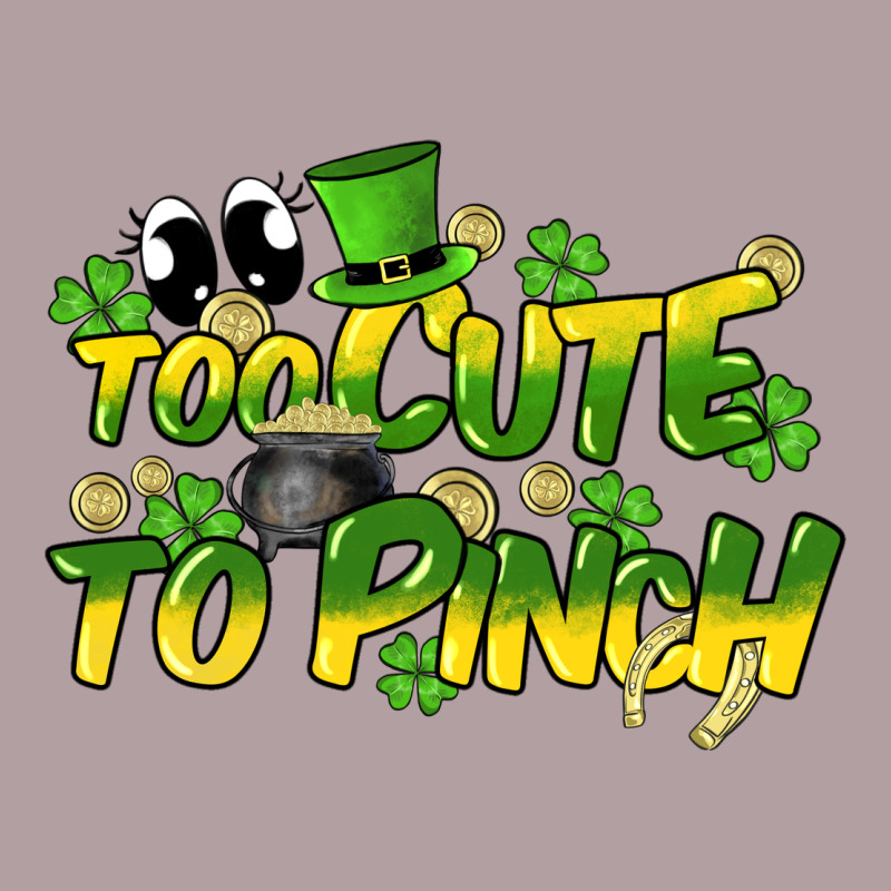 Too Cute To Pinch St. Patrick's Day Vintage Hoodie by HowdyJamesFarm | Teevron