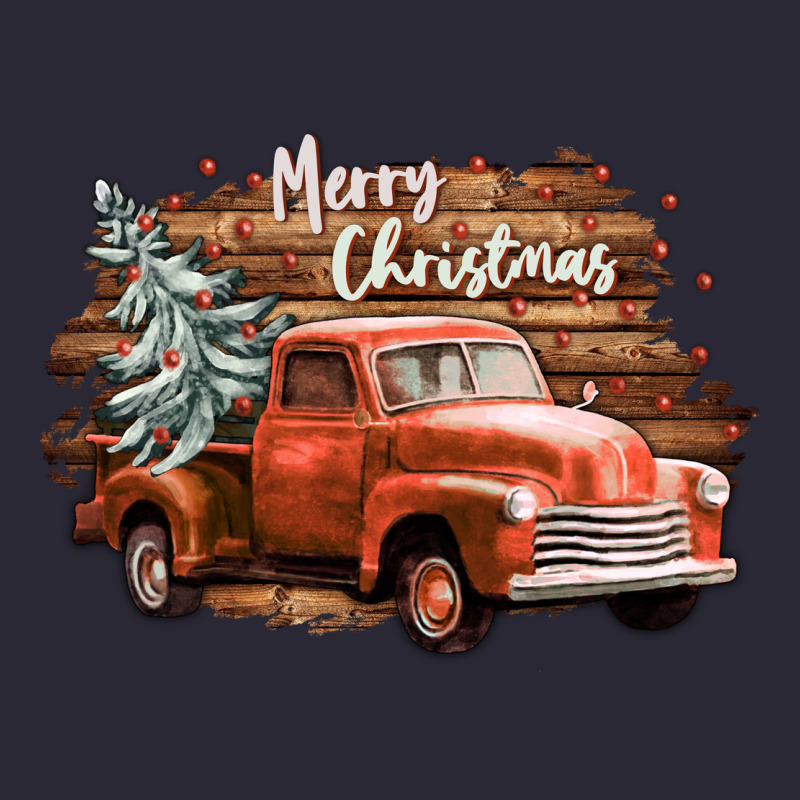 Merry Christmas Truck Vintage Tee by CowGirlArtShop | Teevron