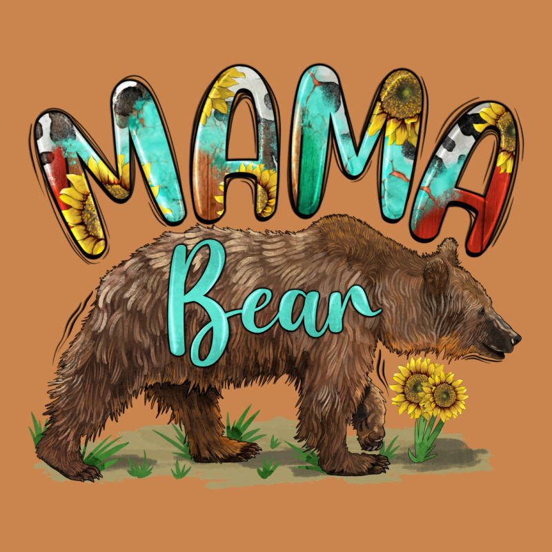 Mama Bear Heavyweight Hoodie by BarkalooDesign | Teevron