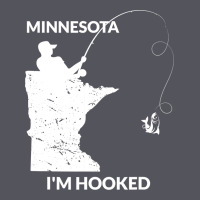 Mn Minnesota Fishing T Gift For Fishermen And Anglers Vintage Hoodie | Teevron