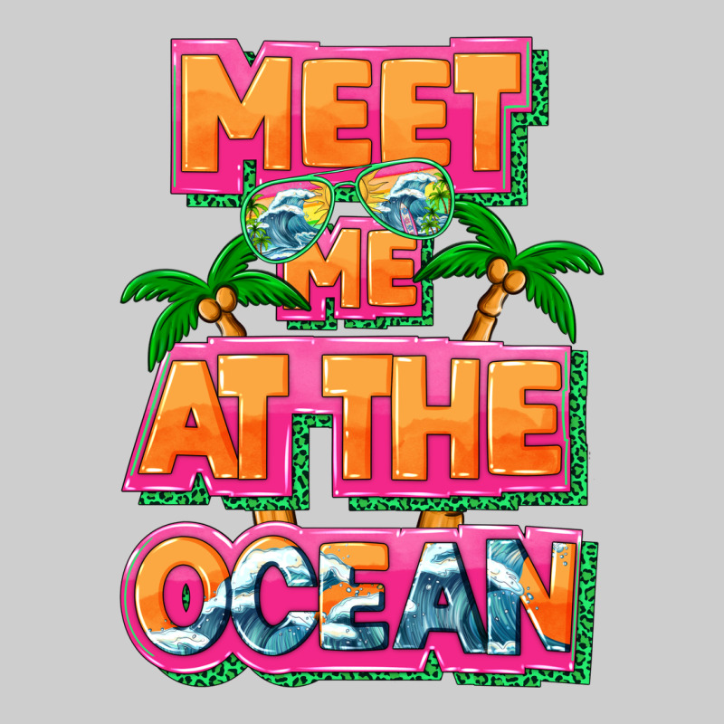 Meet Me At The Ocean Summer Premium Tee by NancyCooperArtShop | Teevron