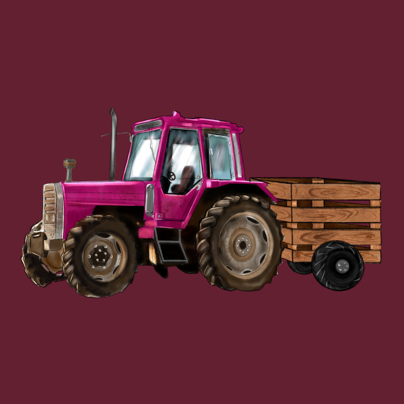 Pink Farm Tractor Classic Tee by RanaPortraitStore | Teevron