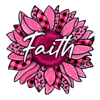Faith Breast Cancer Awareness Sunflower Premium Tee | Teevron