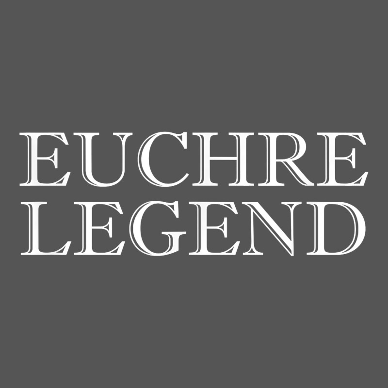Euchre Tee Shirt Funny Euchre Player Gift Idea Euchre Legend Zipper Hoodie by longCreatives | Teevron