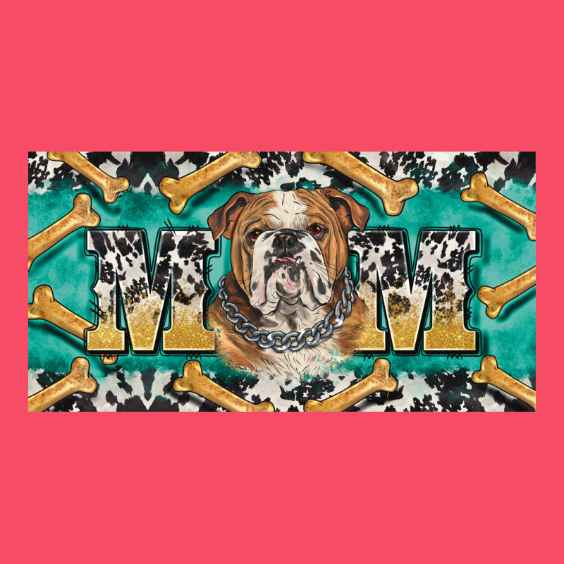 English Bulldog Mom  License Plate Template Premium Sweatshirt by BarkalooDesign | Teevron