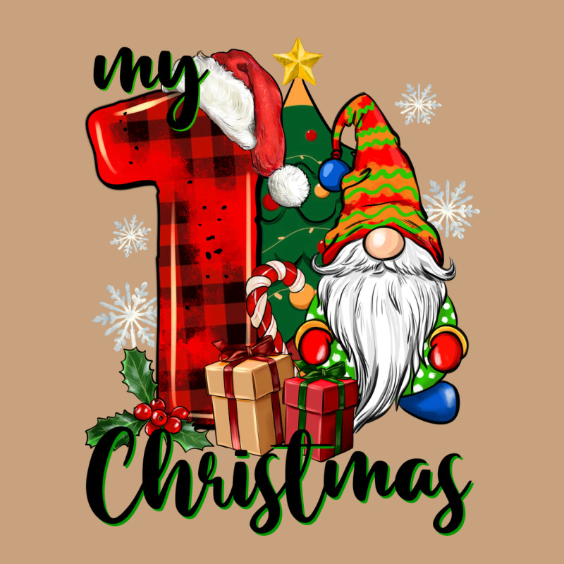 My First Christmas Gnome Vintage Tee by CowGirlArtShop | Teevron
