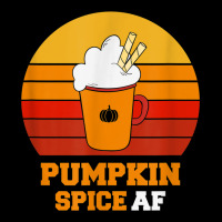 Pumpkin Spice Af Retro Vintage Background Happy Halloween Zipper Hoodie | Teevron