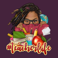 Afro Woman Teacher Life Premium Tee | Teevron