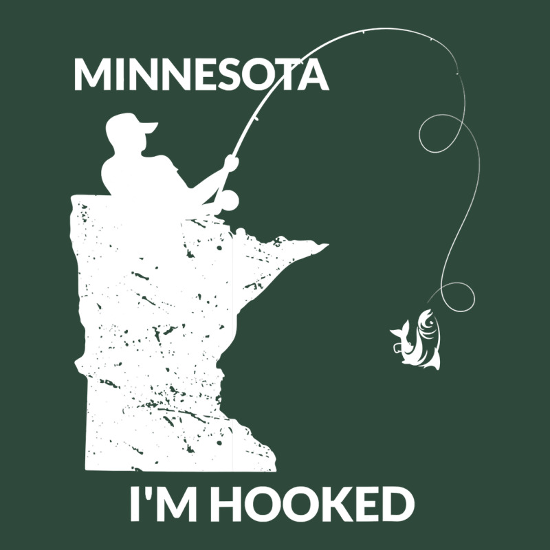 Mn Minnesota Fishing T Gift For Fishermen And Anglers Zipper Hoodie by longCreatives | Teevron