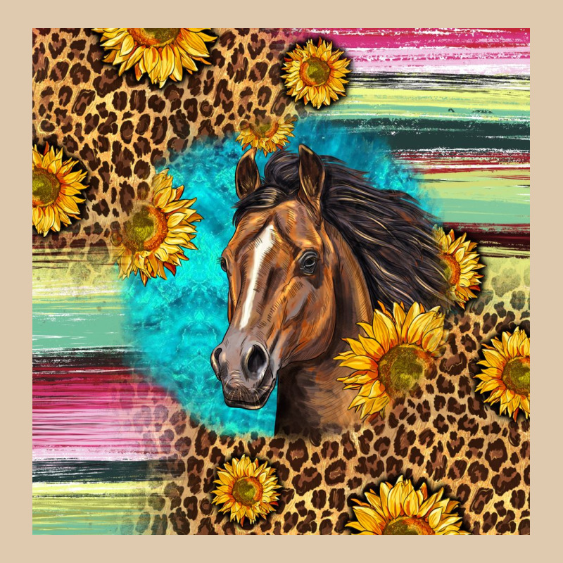 Quarter Horse Aztec Pattern Heavyweight Sweatshirt by LillyAllenDesigns | Teevron