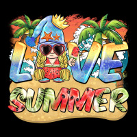 Love Summer Gnomes  Background Premium Sweatshirt | Teevron