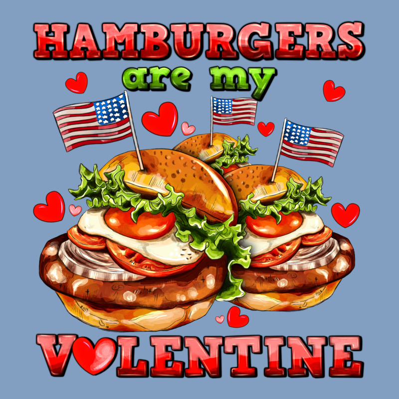 Hamburger Are My Valentine Urban Hoodie by AdoDesignShop | Teevron