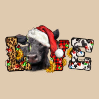 Love Christmas Black Angus Heavyweight Sweatshirt | Teevron