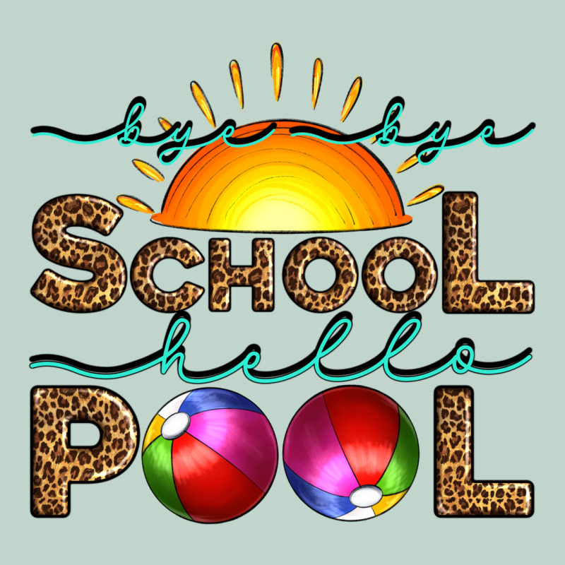 Bye Bye School Hello Pool Zipper Hoodie by Artiststas | Teevron