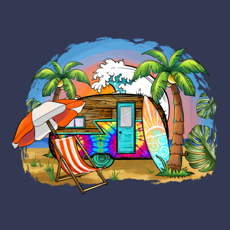 Camp Life Beach Heavyweight Hoodie by BarkalooDesign | Teevron