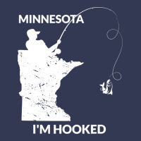 Mn Minnesota Fishing T Gift For Fishermen And Anglers Heavyweight Hoodie | Teevron