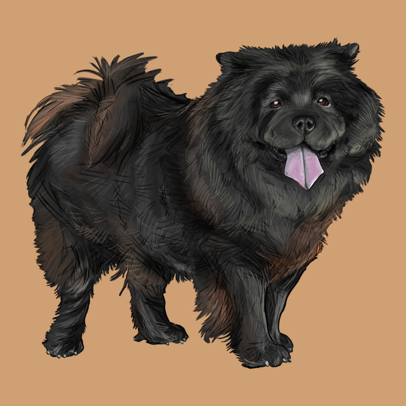 Black Chow Chow Vintage Tee by RanaPortraitStore | Teevron