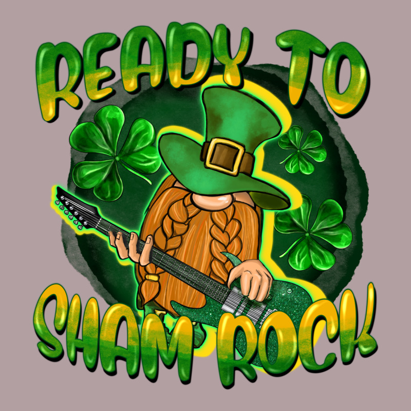Ready To Sham Rock St. Patrick's Day Vintage Hoodie by CowGirlArtShop | Teevron