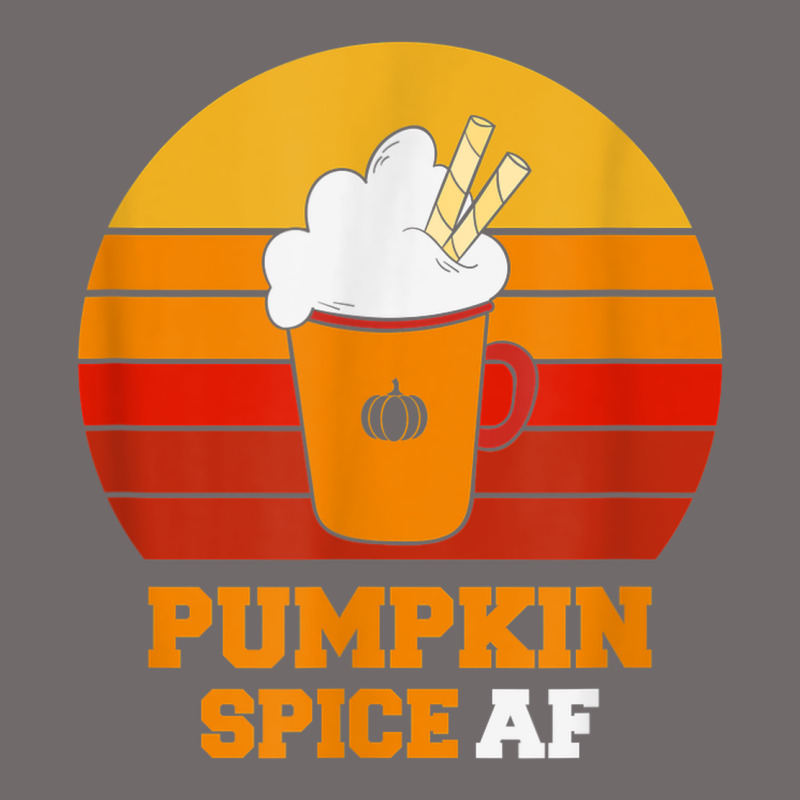 Pumpkin Spice Af Retro Vintage Background Happy Halloween Urban Hoodie by longCreatives | Teevron