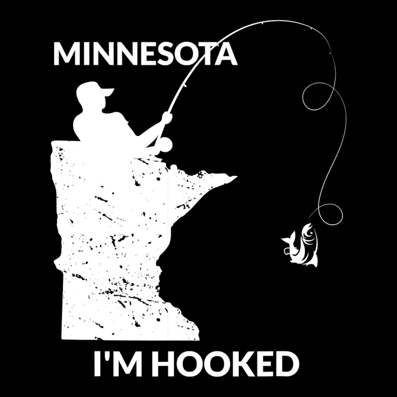 Mn Minnesota Fishing T Gift For Fishermen And Anglers Urban Hoodie by longCreatives | Teevron