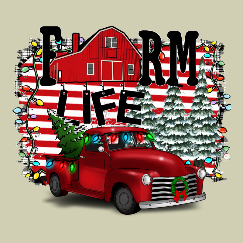 Farm Life Christmas Heavy Core Tee by Bettercallsaul | Teevron