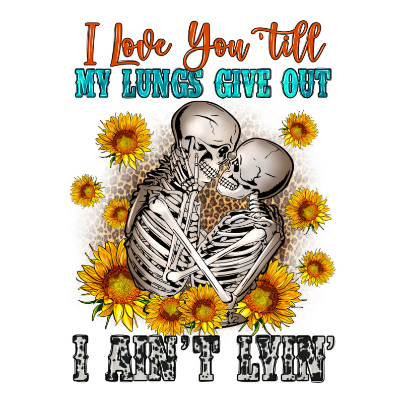 I Love You Till My Lungs Give Out Long Sleeve Tee by OliviaCreatesArt | Teevron