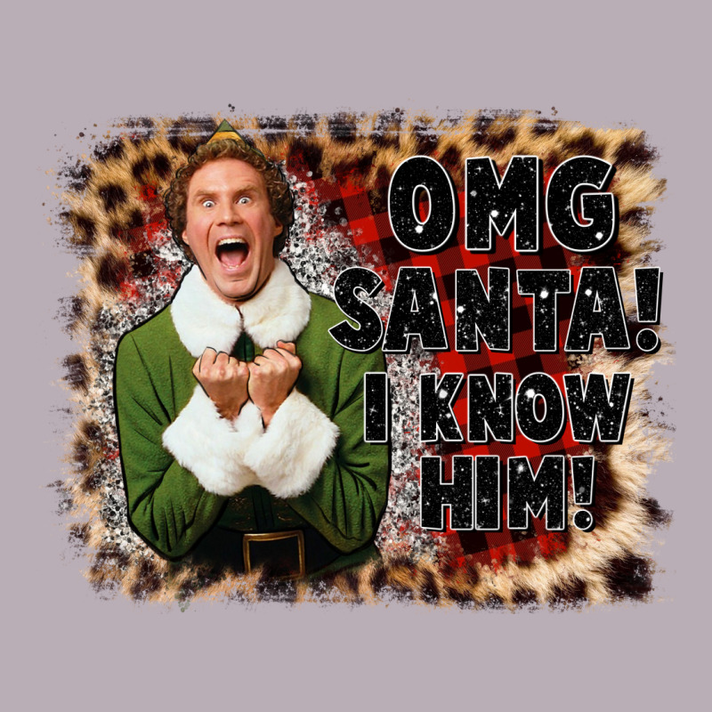 Omg Santa I Know Him Elf Vintage Tee by CowGirlArtShop | Teevron