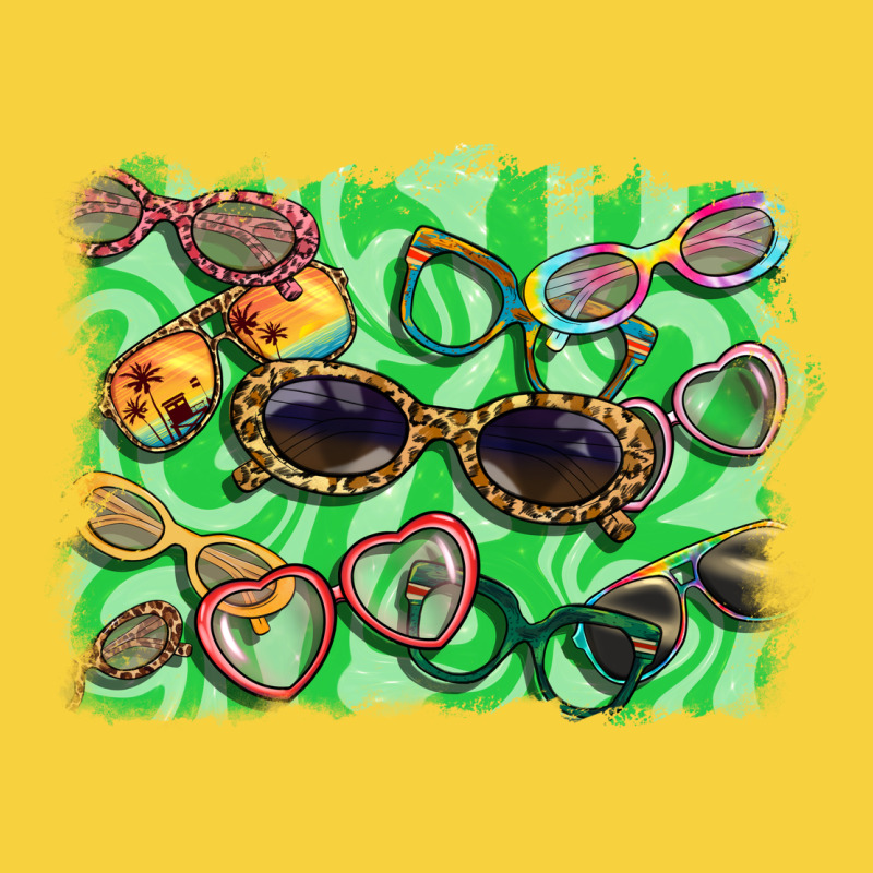Sunglasses Background Premium Sweatshirt by BarkalooDesign | Teevron