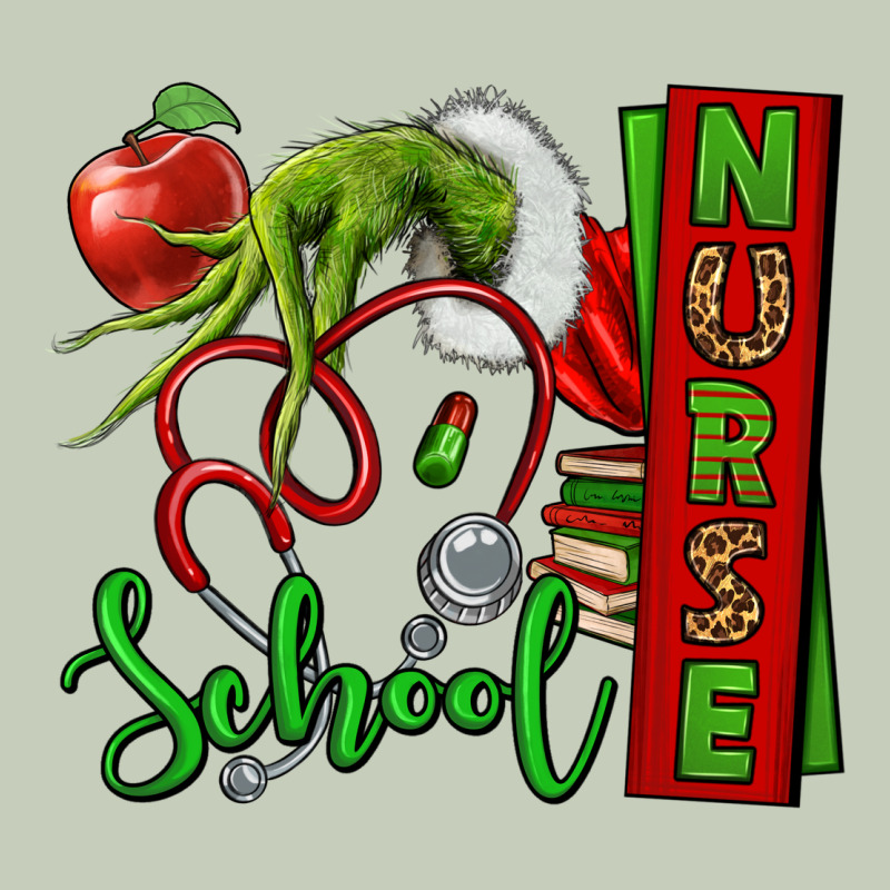Christmas Character Nurse Ladies Tee by NancyCooperArtShop | Teevron