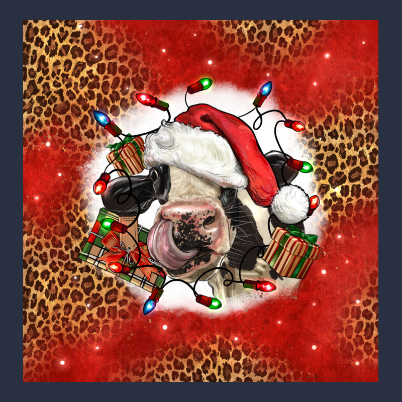 Christmas Cow Heavyweight Sweatshirt by LillyAllenDesigns | Teevron