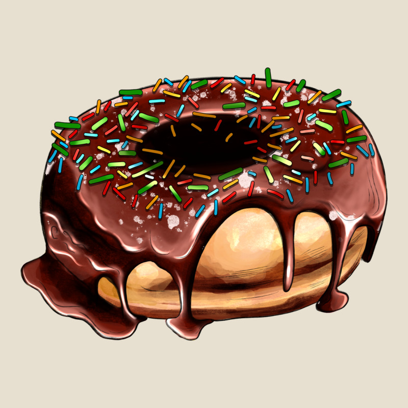 Chocolate Donut With Candies Urban Hoodie by AdoDesignShop | Teevron