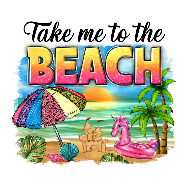 Take Me To The Beach Premium Tee by NancyCooperArtShop | Teevron