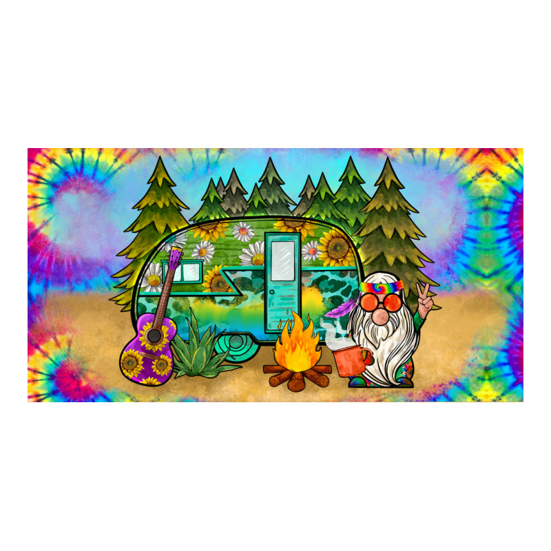 Hippie Soul License Plate Heavyweight Hoodie by BarkalooDesign | Teevron