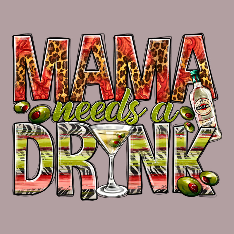 Mama Needs A Drink Mother's Day Vintage Hoodie by HowdyJamesFarm | Teevron