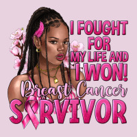 I Fought For My Life And I Won Afro Woman Ladies Tee | Teevron