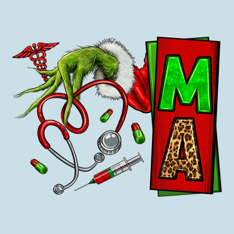 Christmas Character Nurse Ladies Tee by NancyCooperArtShop | Teevron