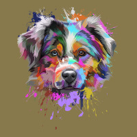 Splash Art Australian Shepherd   Aussie Lover Gifts Premium Hoodie | Teevron