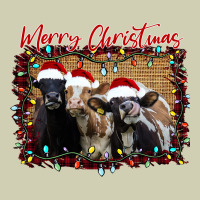 Merry Christmas Cows Heavy Core Tee | Teevron