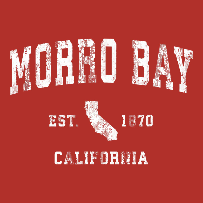 Morro Bay California Ca Vintage Athletic Sports Design Premium Hoodie by longCreatives | Teevron