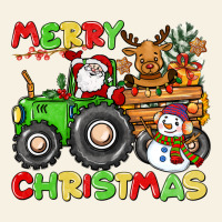 Merry Christmas Crew Tractor Vintage Tee | Teevron