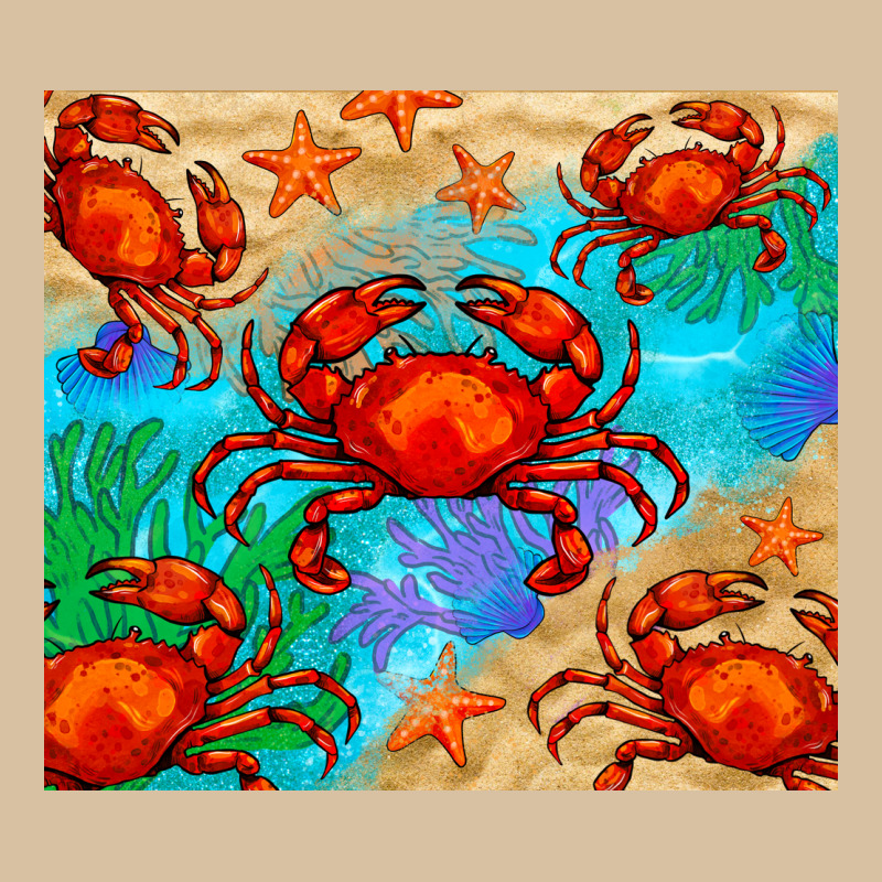Crab Heavyweight Hoodie by BarkalooDesign | Teevron