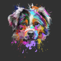 Splash Art Australian Shepherd   Aussie Lover Gifts Urban Heavy Tee | Teevron