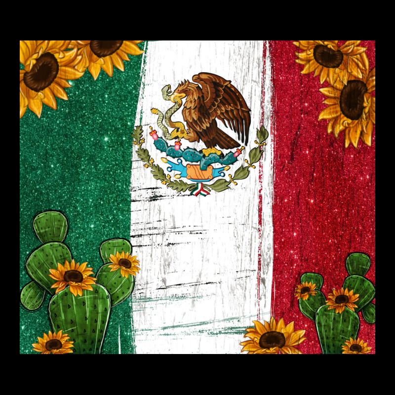 Cactus Sunflower Mexican Flag Z Premium Tee by Jasminsmagicworld | Teevron
