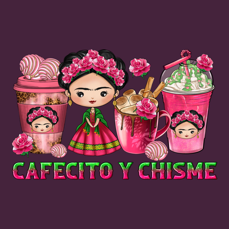 Cafecito Y Chisme With Coffee Cups Premium Tee by texasbilliewilder | Teevron