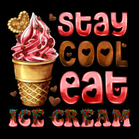 Stay Cool Eat Ice Cream Urban Hoodie | Teevron